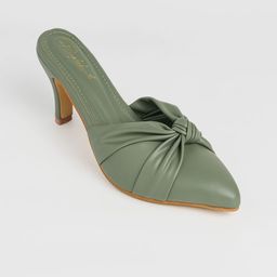 PURPLEHUNT Women PU Slim Heeled Sandals-image-85