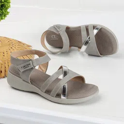 Carlton London Open Toe Comfort Heels image 1