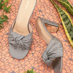 pelle albero Embellished Open Toe Block Heels-14