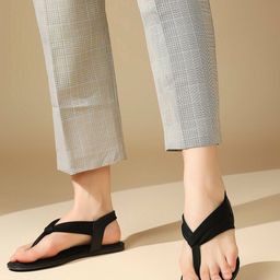 Inc 5 Backstrap Open Toe Flats-image-18