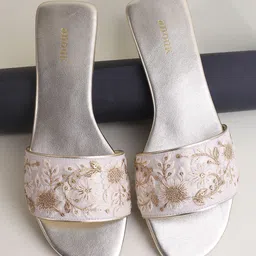 Anouk Women Embroidered Open Toe Flats-50