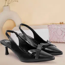 Carlton London Party Kitten Mules with Bows-picture-13
