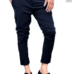 BAESD Men Pack Of 2 Smart Skinny Fit Mid-Rise Trouser-image-90