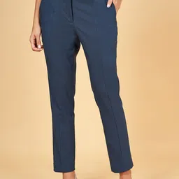 Annabelle by Pantaloons Women Slim Fit Mid-Rise Trousers-image-70