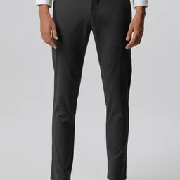THE BEAR HOUSE Men Tapered Fit Mid-Rise Pure Cotton Chinos-image-16