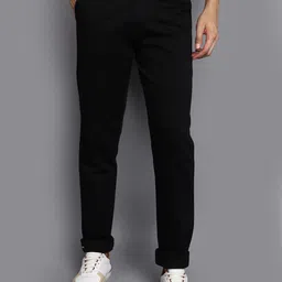 V-Mart Men Slim Fit Mid-Rise Dobby Regular Trouser-picture-20