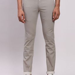 Parx Men Printed Slim Fit Trousers-image-56