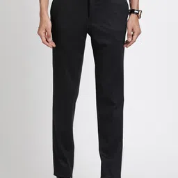 Turtle Men Tailored Slim Fit Formal Trousers-image-92