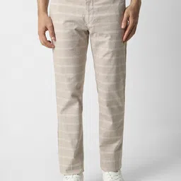 Van Heusen Sport Men Checked Slim Fit Regular Trousers-image-20