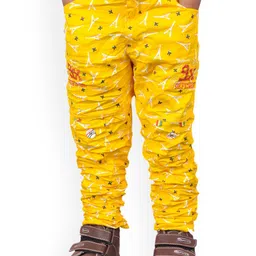 BAESD Boys Slim Fit Conversational Printed Cotton Regular Trousers-image-67