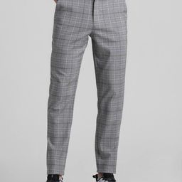 Jack & Jones Men Checked Slim Fit Trouser-image-90