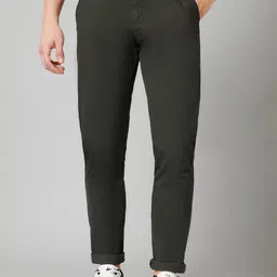 Cantabil Men Mid-Rise Comfort Fit Cotton Trousers-image-76