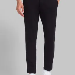 Parx Slim Fit Mid-Rise Regular Trousers-image-87