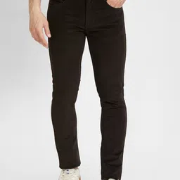 SPYKAR Men Self Design Slim Fit Trousers-image-28
