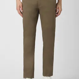 Peter England Casuals Men Slim Fit Trousers-picture-17