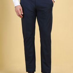Allen Solly Men Slim Fit Formal Mid-Rise Trousers-image-35