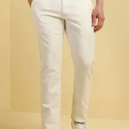 Allen Solly Men Slim Fit Mid Rise Trousers-image-92