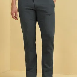 Allen Solly Men Slim Fit Mid-Rise Trousers-image-6