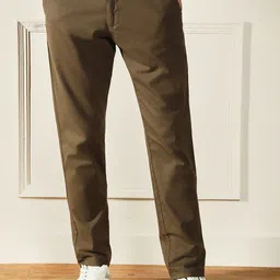 Dennis Lingo Men Slim Fit Cotton Casual Trouser-image-26