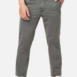 Urban Ranger by pantaloons Men Slim Fit Trousers-picture-7