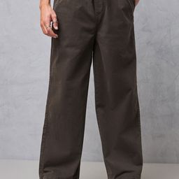 Bewakoof Men Straight Fit Oversized Trouser-image-58