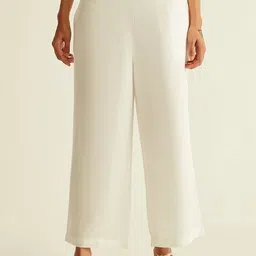 Ancestry Women Loose Fit Trousers-picture-21