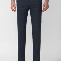 Peter England Men Slim Fit Formal Trousers-picture-28
