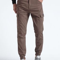 Flying Machine Men Slim Fit Cargo Trousers-image-102