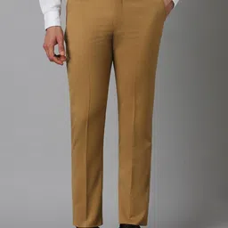 Louis Philippe Men Slim Fit Formal Trousers-picture-1