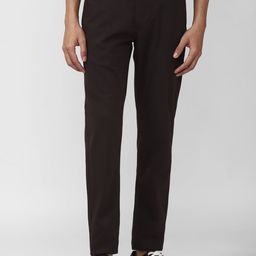 Van Heusen Sport Men Brown Slim Fit Casual Trousers-image-31