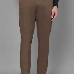 Crimsoune Club Men Mid-Rise Slim Fit Trousers-picture-23