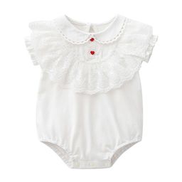 StyleCast Infants Girls White Cotton Bodysuit-image-56