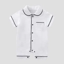 StyleCast Infants White Cotton Romper-image-29