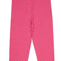 Bodycare Girls Polka Dot Printed Cotton Capris-image-18