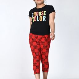IndiWeaves Girls Pack of 4 Printed Capris-image-20
