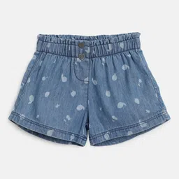 Chicco Girls Abstract Printed Cotton Shorts-image-8