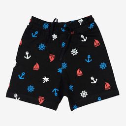 Bodycare Kids Boys Girls Conversational Printed Regular Fit Mid-Rise Shorts-image-35