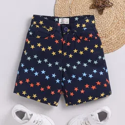 YOUMAA Kids Graphic Printed Pure Cotton Shorts-43