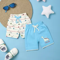 V-Mart Infant Kids Pack Of 2 Printed Shorts-image-50