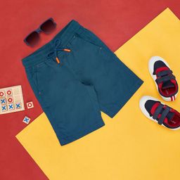 Pantaloons Junior Boys Mid-Rise Cotton Shorts-picture-22