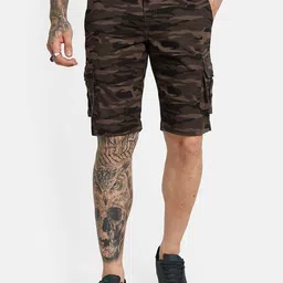 Octave Men Printed Regular Fit Shorts-image-31