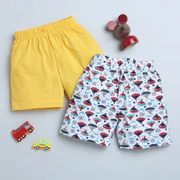 BUMZEE Kids Pack Of 2 Cotton Shorts-image-13