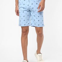 R&B Men Conversational Printed Cotton Shorts-picture-25
