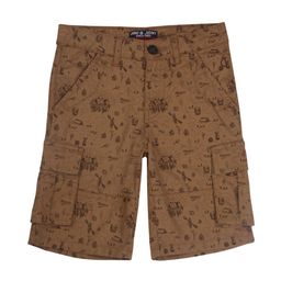 Gini and Jony Boys Conversational Printed Shorts image 1