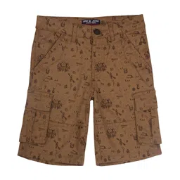 Gini and Jony Boys Conversational Printed Shorts image 1