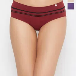 C9 AIRWEAR Pack Of 3 Striped Mid-Rise Hipster Briefs-picture-6