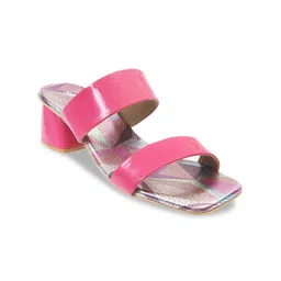 Mochi Double Strap Open Toe Block Heels-44