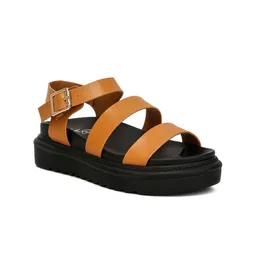 London Rag Open Toe Flatform Heels-32