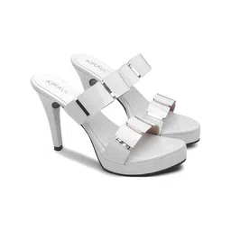 KIRAVI Open Toe Stiletto Heels-2