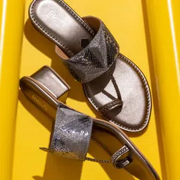 Inc 5 Embellished Open Toe Block Heels-13